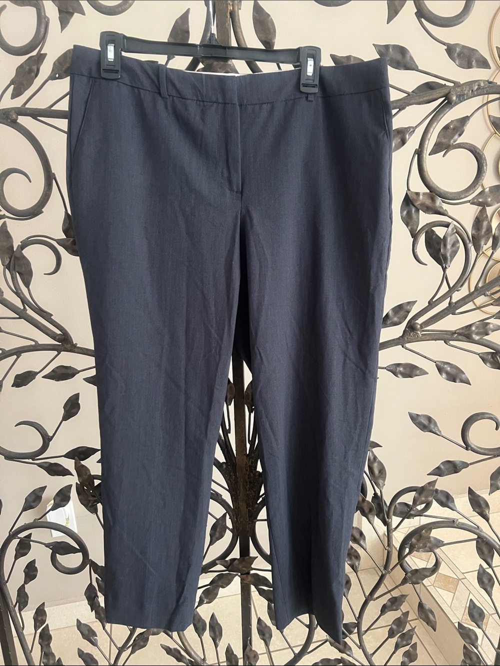 Liz Claiborne Classic Women's dark grey dressy Straight Pants